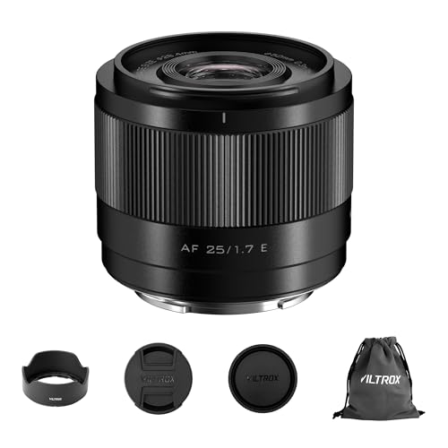 Amazon.co.jp: VILTROX AF 25mm F1.7 Eレンズ Sony Eマウント APS-C