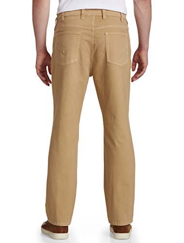 True Nation by DXL Big and Tall Garment-Dyed Twill Pants2