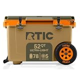 RTIC 52 QT Ultra-Light Wheeled Cooler