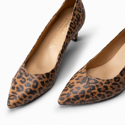 Escarpins léopard à talon modéré : le compromis idéal style et confort 41 - 4