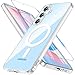 Transparent Case günstig Kaufen-Kuaguozhe für Samsung Galaxy S24 FE Hülle für Magsafe mit Panzer Schutz Glas, Magnetisch Handyhülle für Samsung S24 FE Case Anti-Vergilbung Stoßfest Schutzhülle für Samsung Galaxy S24 FE (Transparent)