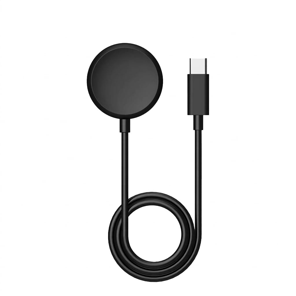 Câble magnétique Google Pixel Watch 1 USB C noir cordon de charge rapide - 2