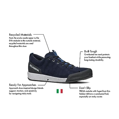 SCARPA Men's Spirit Evo Lightweight Outdoor Shoes for Hiking and Walking2