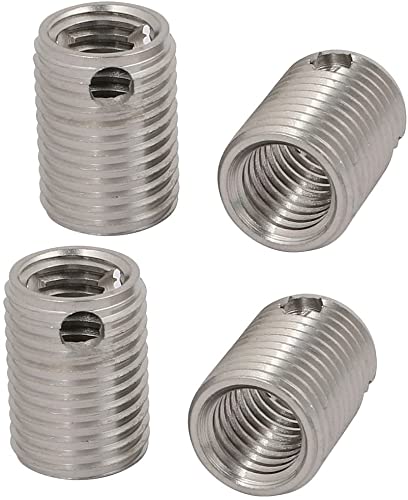Stainless Steel Self Tapping Thread Insert 22mm Inner Thread Length M12 4pcs (731b0 dd5c8 38fed 193a7 5cd8c fb826