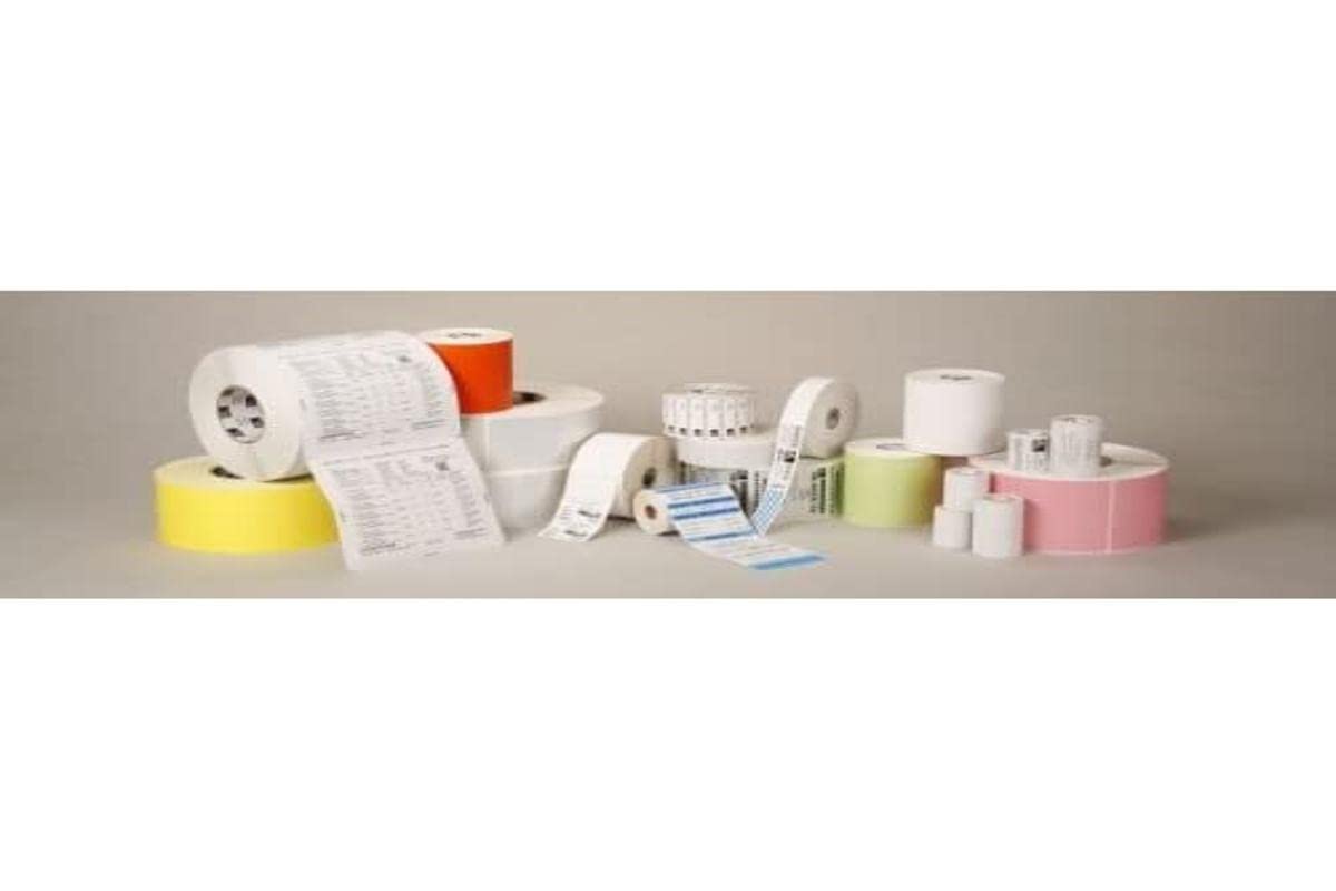 Zebra White 880191-076D Etikettes 102Mm X 76Mm 12 X 930 Etik. Pack=12 For Ze