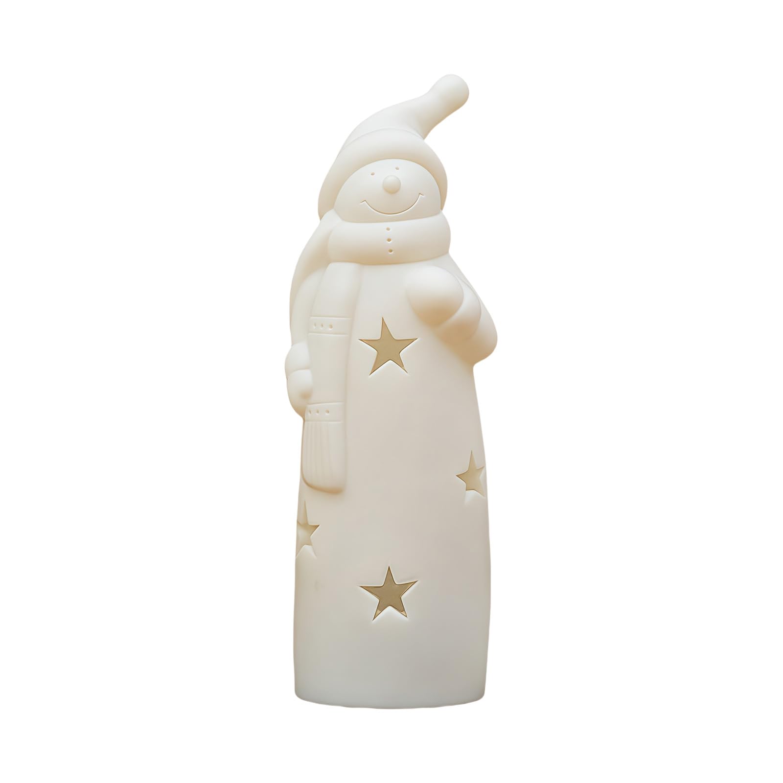 Msioytog Snowman Santa Star Patterned Christmas Lights for Bedsides Tabletop User Friendly LED Bulbs Delicate Designs Christmas Party Decorations