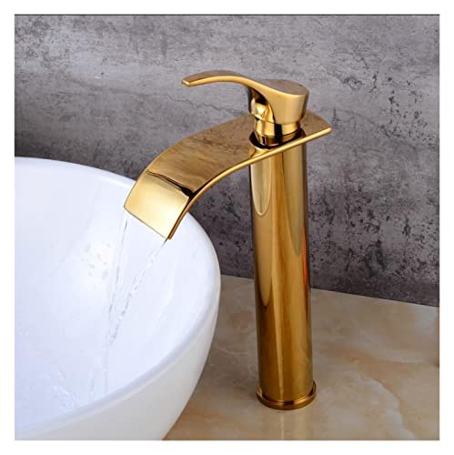 Robinet d'eau cascade pour vasque haute et ambiance spa moderne - 6