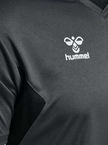 hummel Authentic PL Jersey S/S Sport – Camiseta de Manga Corta para Hombre – Camiseta Deportiva – Corte Normal – de 100% poliéster Reciclado – Transpirable y de Secado rápido