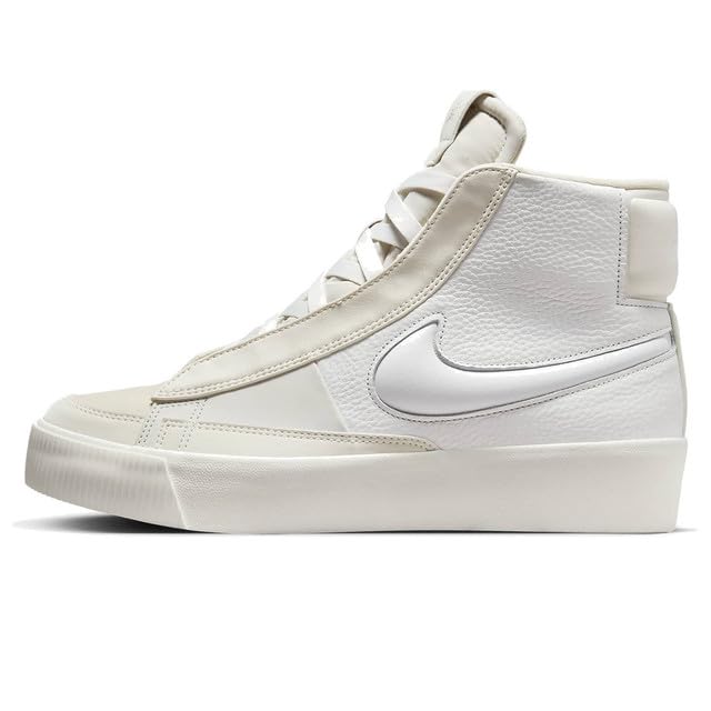 NIKE Blazer Mid Victory Women's Trainers Sneakers Fashion Shoes DR2948 (Summit White/Phantom/Light Cream/White 100) UK6.5 (EU40.5)