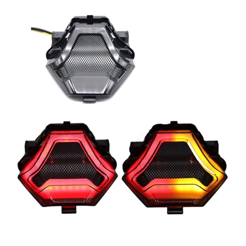 Feu arrière LED pour Yamaha MT07 MT03 R3 : stop et clignotants intégrés