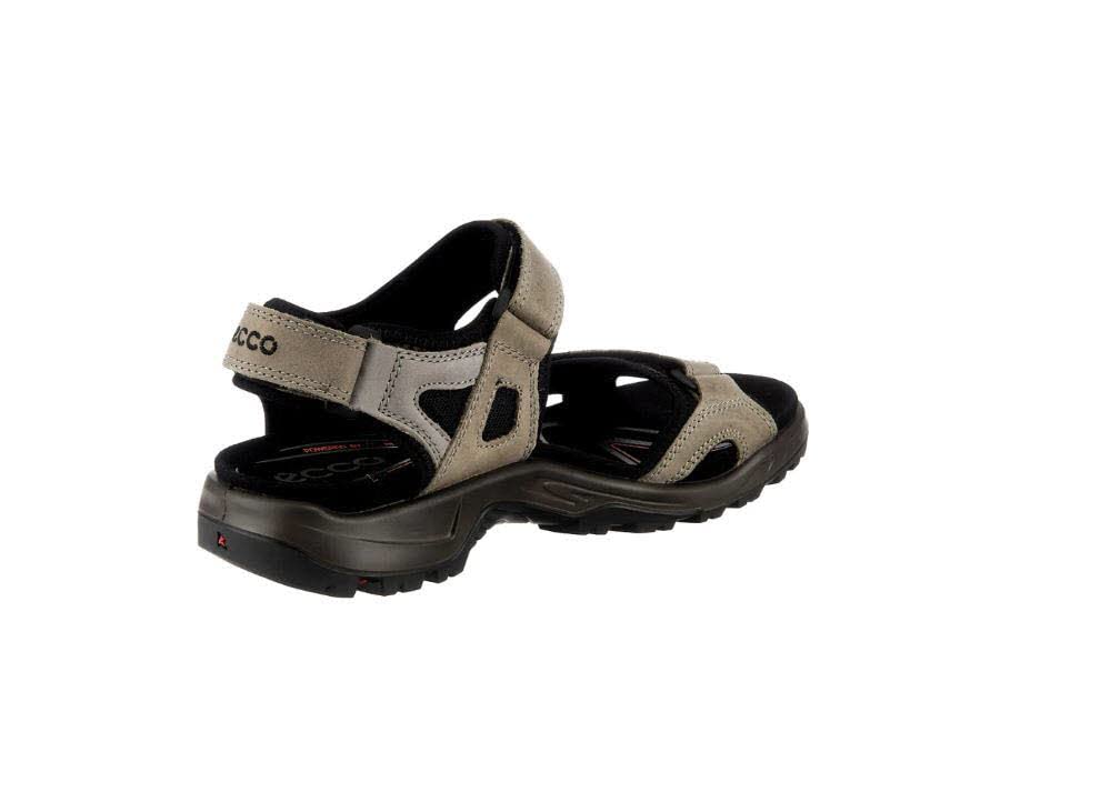 Image of ECCO Men's Yucatan Sandal,Tarmac /Moon Rock,45 M EU (US Men's 11-11.5 M)