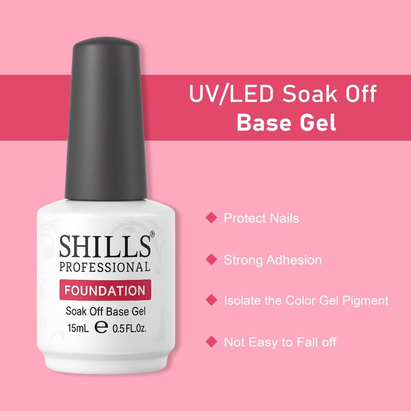 Shills Professional Nail UV LED Base Coat 1