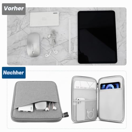 MoKo 9-11 Zoll Tablet-Tasche, Schlank – Ansicht 4