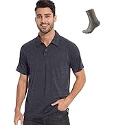 MERINNOVATION Merino Wool Polo Shirt Men - 100% Merino Wool Shirts for Men Anti-Odor Short Sleeve...