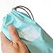 Storage Bag ,IEason Clearance Sale! 4Pcs Waterproof Nylon Travel Storage Bag Home Drawstring Organize Pouch (Blue)