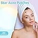 Cute Star Hydrocolloid Pimple Patches for Face, 280 Count, with Tea Tree, Salicylic Acid & Cica Oil, Spot Stickers for All Skin Types