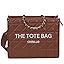 Brown-quilted