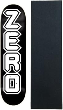 Zero Skateboard Deck Metal 98 Regenerated Graphics 8.25" x 31.95" with Grip