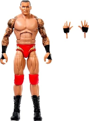 Mattel WWE Elite Collection Top Picks Conjunto de Accesorios y Figura de acción de Randy Orton de 15,24cm con Manos Intercambiables, Accesorios de Lucha (los Estilos Pueden Variar), JHV12 | Ya disponible en tu tienda friki favorita! En mundofriki.es! Mattel WWE Elite Collection Top Picks Conjunto de Accesorios y Figura de acción de Randy Orton de 15,24cm con Manos Intercambiables, Accesorios de Lucha (los Estilos Pueden Variar), JHV12 | Ya disponible en tu tienda friki favorita! En mundofriki.es!