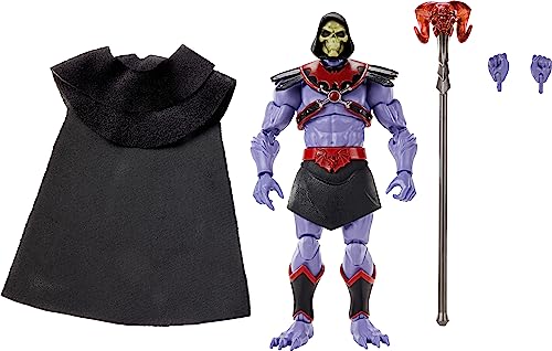 Masters Of The Universe Masterverse Action Figure Horde Skeletor, Collectible With 30 Articulations, Soft Goods Cape, Swap Hands #TOP20