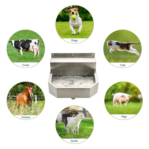 Lyl Leyouland AW-02 Outdoor Automatic Dog Waterer Bowl Dispenser,Self Filling Stock Waterer thumb #4