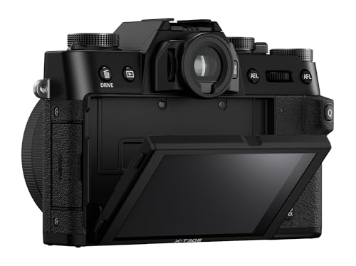 Image of FUJIFILM X-T30 III Mirrorless Camera Body, with XC13-33mm Lens Kit, Black