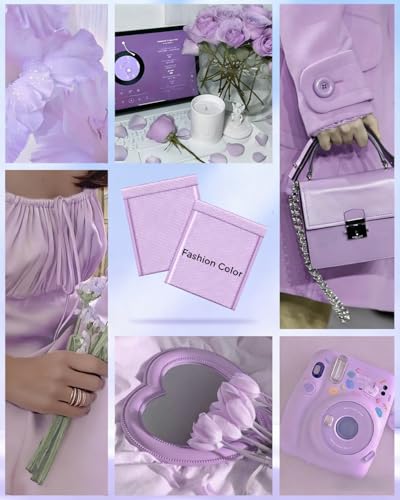 Image of Metronic Bubble Mailer 8.5x12 inch 40 Pack Lavender Waterproof Padded Envelopes | Usable Size 8.5x11 Light Purple Bubble Mailers Seal Sealing Bubble Envelopes for Packaging, Mailing, Shipping Books