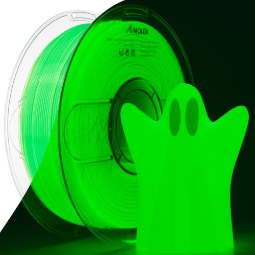 AMOLEN PLA Glow Green 1.00kg