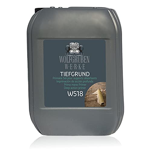 Primaire - Apprêt W518 pour sol poreux - Régularise l’absorption du support - 5L Cover