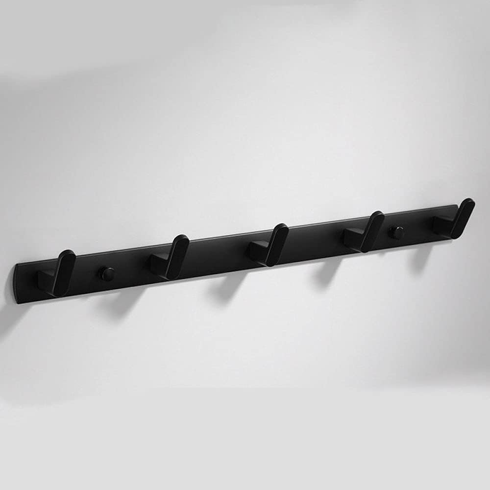 White/Black Painted Robe Hooks Wall Hang Mounted Towel Hook Clothes Hook Bathroom Hardware Hat Hook White Black 3 Hook