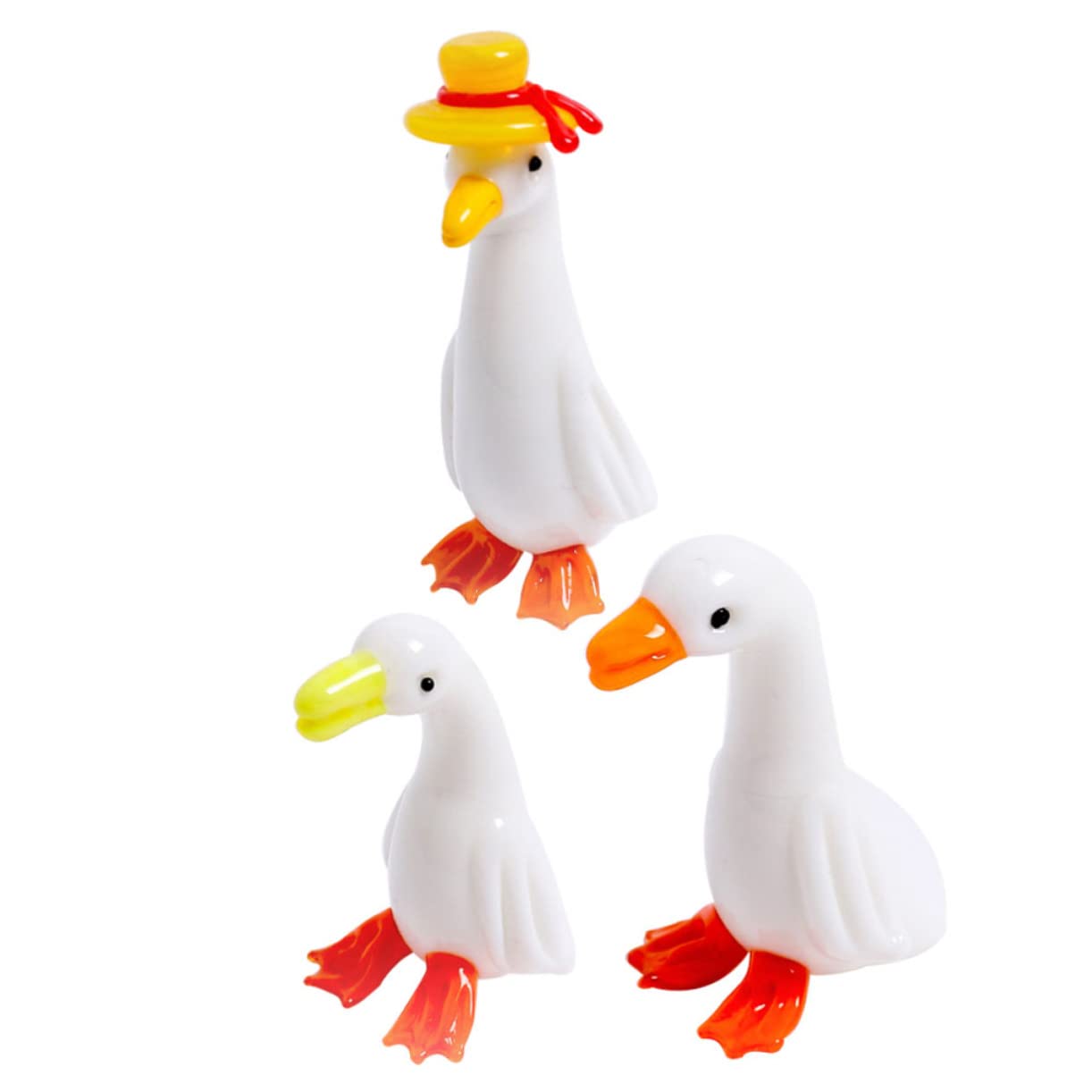 Figurines décoratives canards 3 ensembles de 3 pièces décoration maison