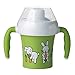 Produktbild Emsa 509091 Trinklernbecher für Kleinkinder, 0.2 Liter, Soft-Touch Griffe, Grün, Farm Family