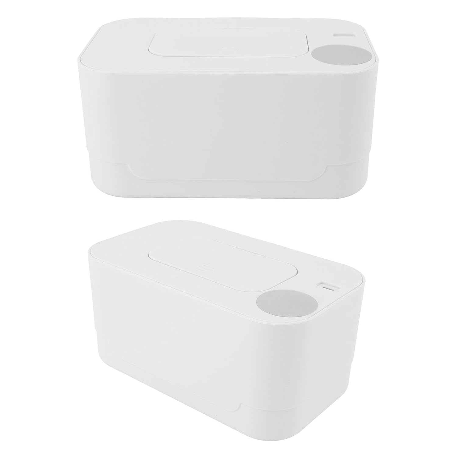 Baby Wipe Warmer, Temperature Control Moisturizing Diaper Wipe Warmer, Portable with USB Cable for Vehicle Home Use (White Constant Temperature)