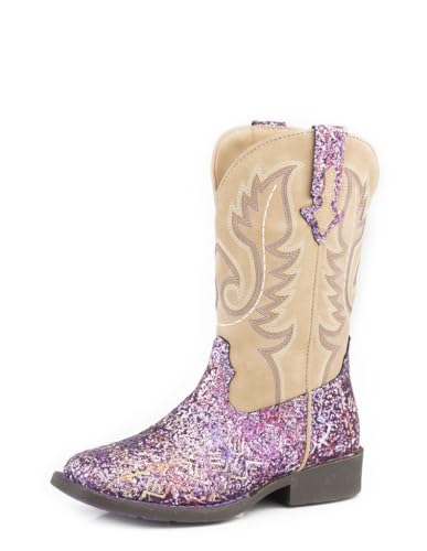 ROPER Girl's Glitter Aztec (Toddler/Little Kid) Western Boot
