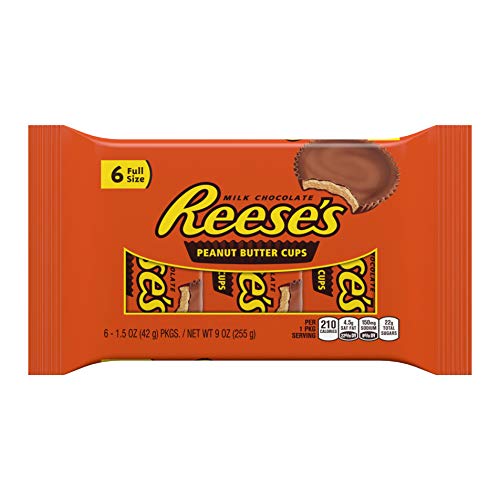 Reese's Peanut Butter Cups (6-pack) - Chocolate con mantequilla de cacahuete (255 g)