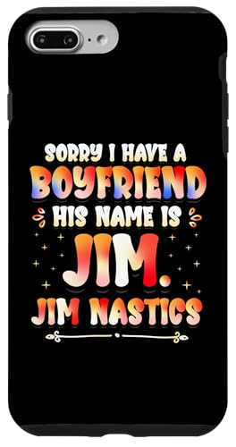 Sorry I Have A Boyfriend Jim Nastics �ʔ����̑� �X�}�z�P�[�X iPhone 7 Plus/8 Plus �p