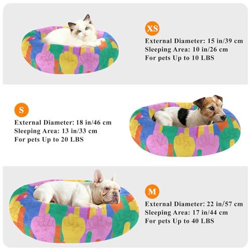 Coussin pour chat miniature idéal pour observer ses gestes mignons au salon - 8