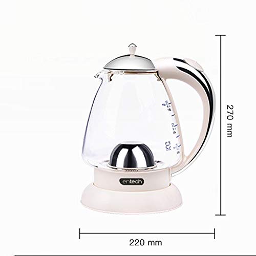 Kettle Eléctrico de Vidrio 1.35 L LED Azul miniatura 2