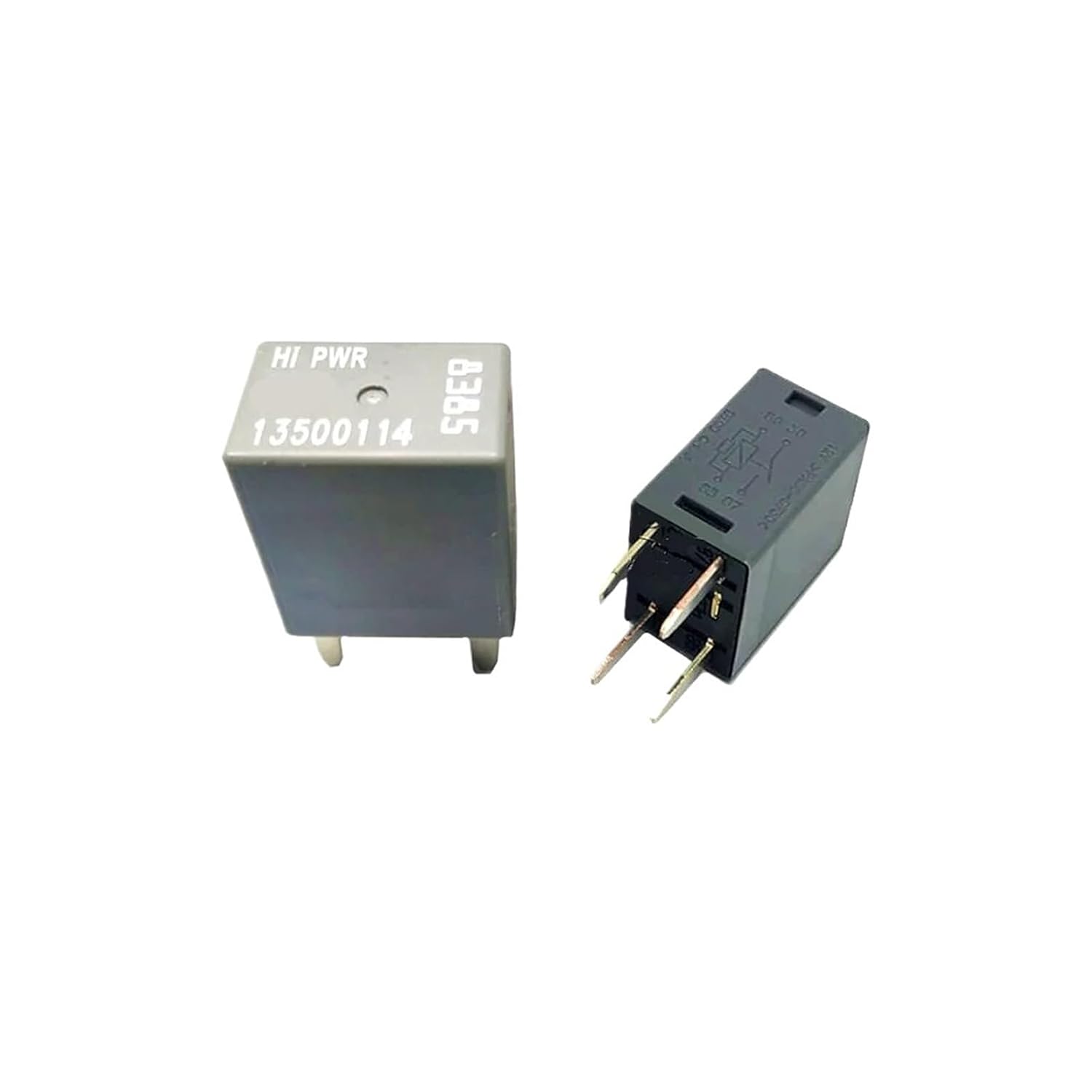 1PCS/2PCS CAR Relay 13500112 12V for Conditioning Fan Fuel Pump Relay 13500114 0246 4PINc(1PCS)