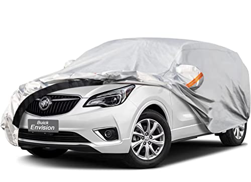 Image of GUNHYI 6 Layer SUV Car Cover Custom Fit Buick Envision (2015-2026) Waterproof All Weather, Heavy Duty Outdoor Snow Sun Rain Uv Protection (Ships from US Warehouse, Delivery 3-8 Days)
