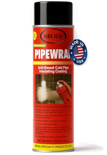 PipeWrap Insulation Spray Foam for Hard-to-Reach Areas