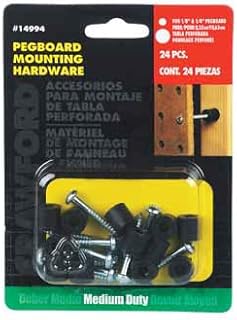 Crawford 14994 Pegboard Mounting Kit 12 Count