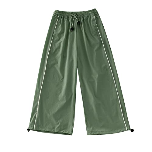 Cargo Pants for Girls Boys Sweatpants Toddler Kids Parachute Pants Baggy Jogger for Little Little Girl Fall Outfits