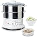 Cuiseur Vapeur Tefal VC1451 6L - Inox Avec Minuterie - Arrêt Automatique - 2 Paniers