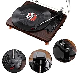 HYMONA Tourne Disque Vinyle,Platine Vinyle Bluetooth’s Portable à 3 Vitesses (33 1/3, 45 78 TR/Min),Vintage Tourne… - Les Beatles, Paul McCartney, John Lennon, RIngo Starr, George Harrison HYMONA Tourne Disque Vinyle,Platine Vinyle Bluetooth's Portable à 3 Vitesses (33 1/3, 45 78 TR/Min),Vintage Tourne… – Image 5