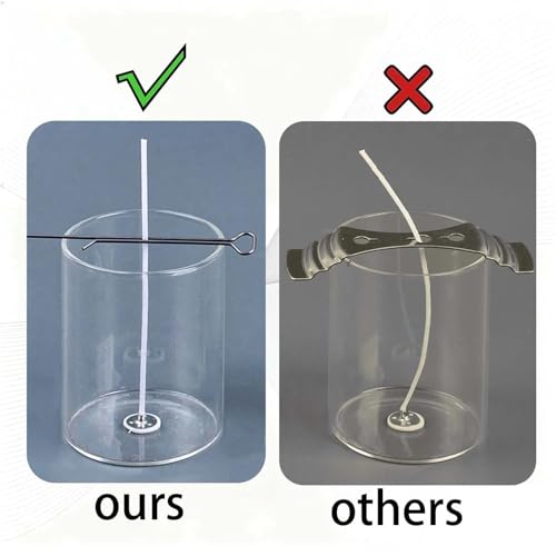 10 Clips para Centrar Mechas de Velas 11 cm miniatura 6