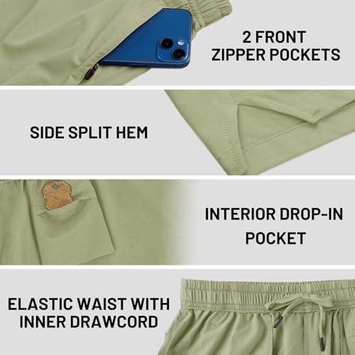 Image of MIER Men's Workout Running Shorts Lightweight Active 5 Inches Shorts with Pockets, Quick Dry, Breathable