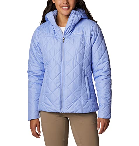 Columbia Women's Copper Crest Hooded Jacket, Serenity, Medium