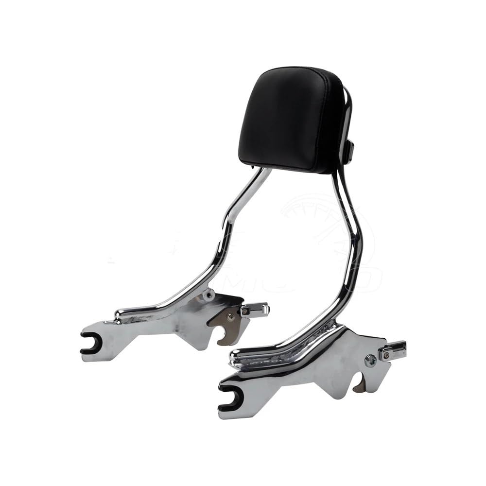 Dossier de passager détachable de haute qualité avec rack de bagage pour Fat Bob - 7