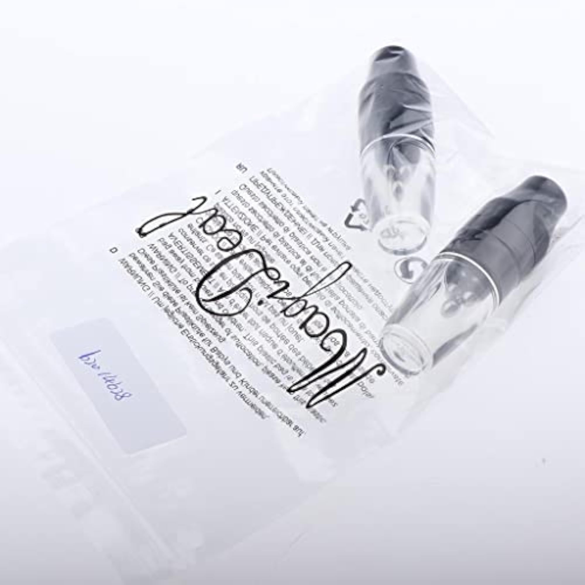 Plastic Empty Lip Gloss Balm Shaking Bottles, Pack of 2